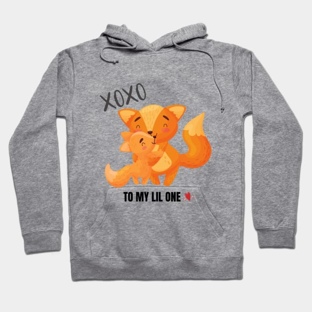 Hugs and kisses to my lil one Hoodie by TextureMerch